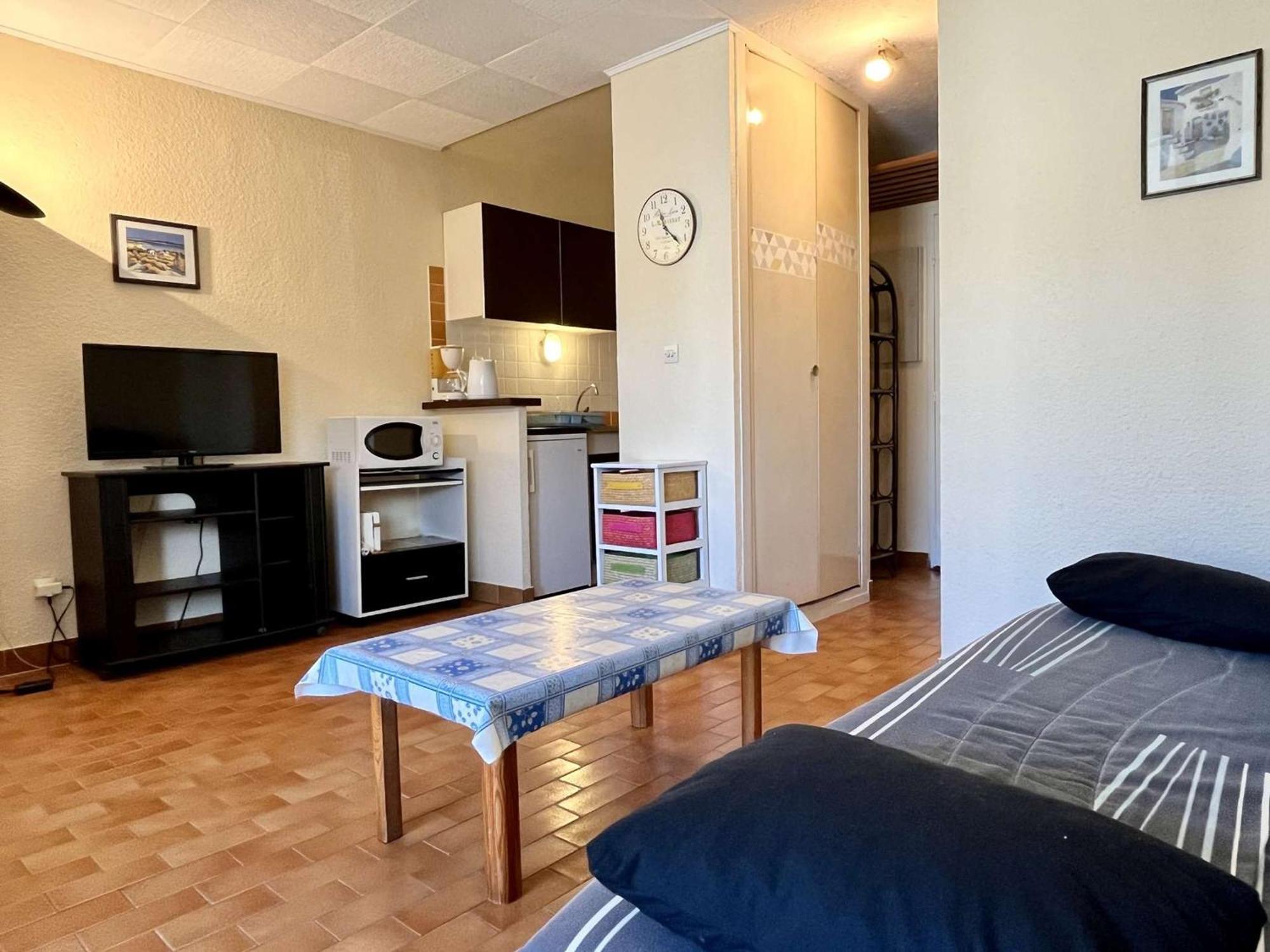 Appartement Studio/Cabine 4 Pers, Proche Plage, Garage Prive - Argeles-Sur-Mer - Fr-1-225-17 Zewnętrze zdjęcie